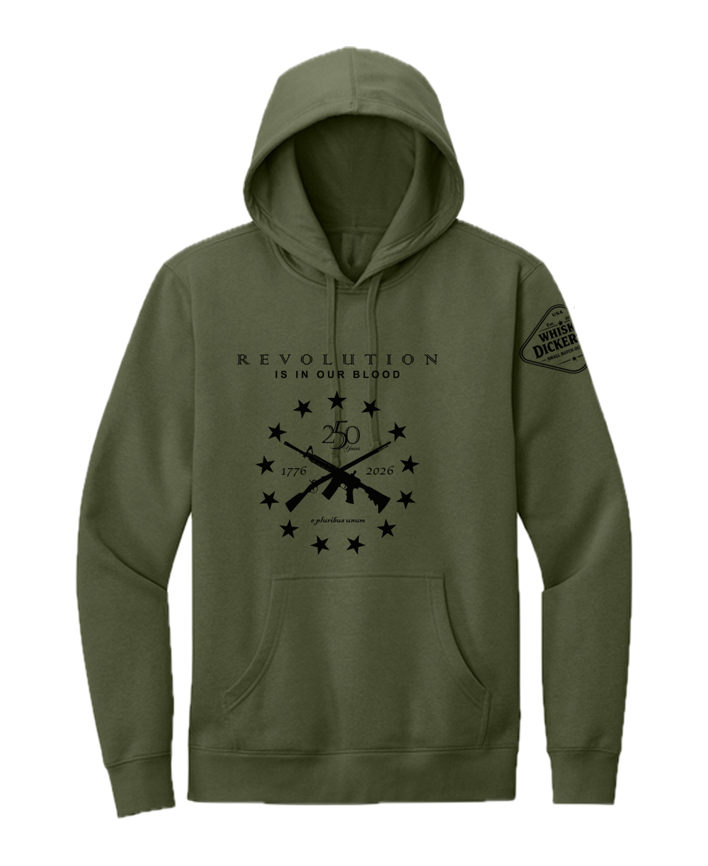 250 Revolution Tailgate Hoodie - Military Green