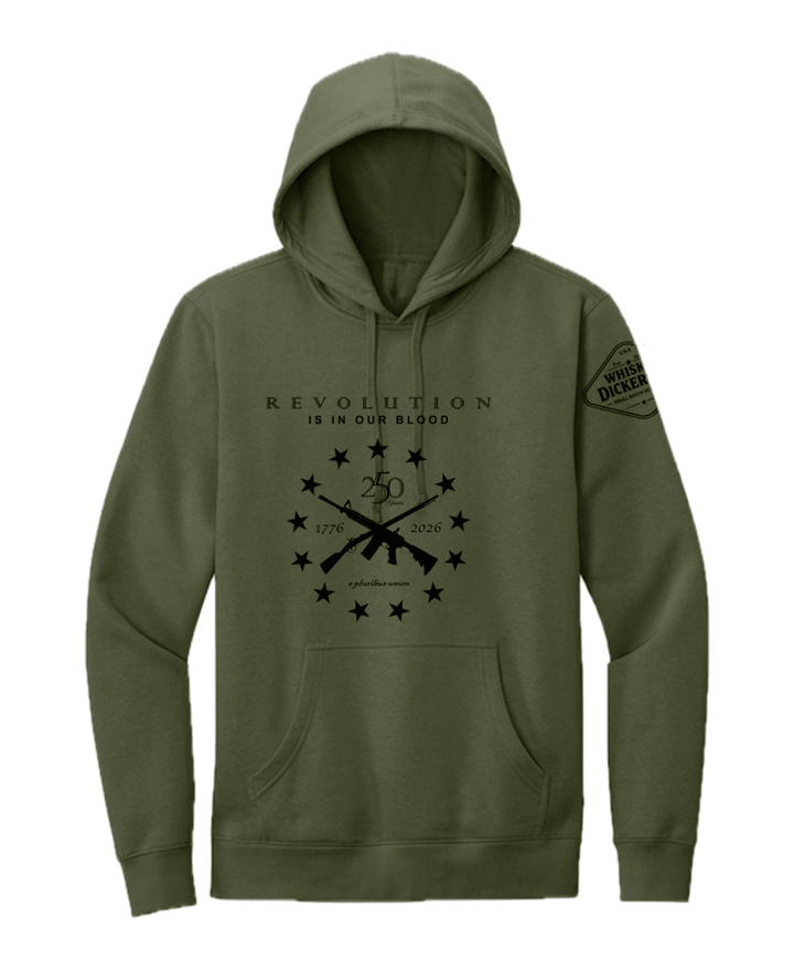 250 Revolution Tailgate Hoodie - Whiskey Dickerson
