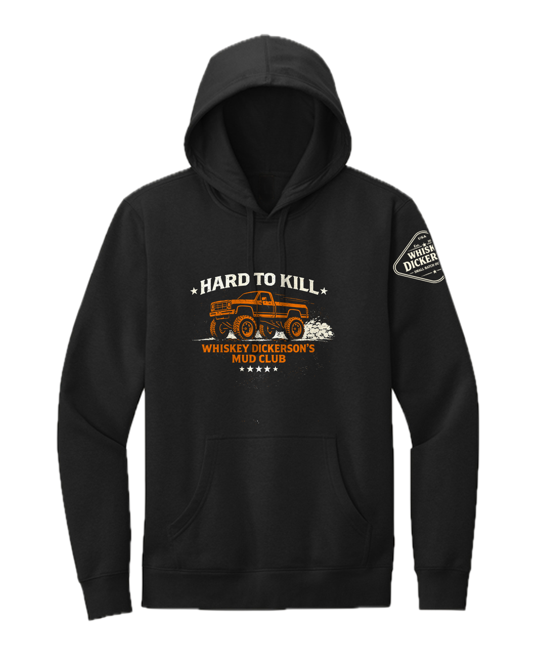 Hard to Kill Tailgate Hoodie - Black