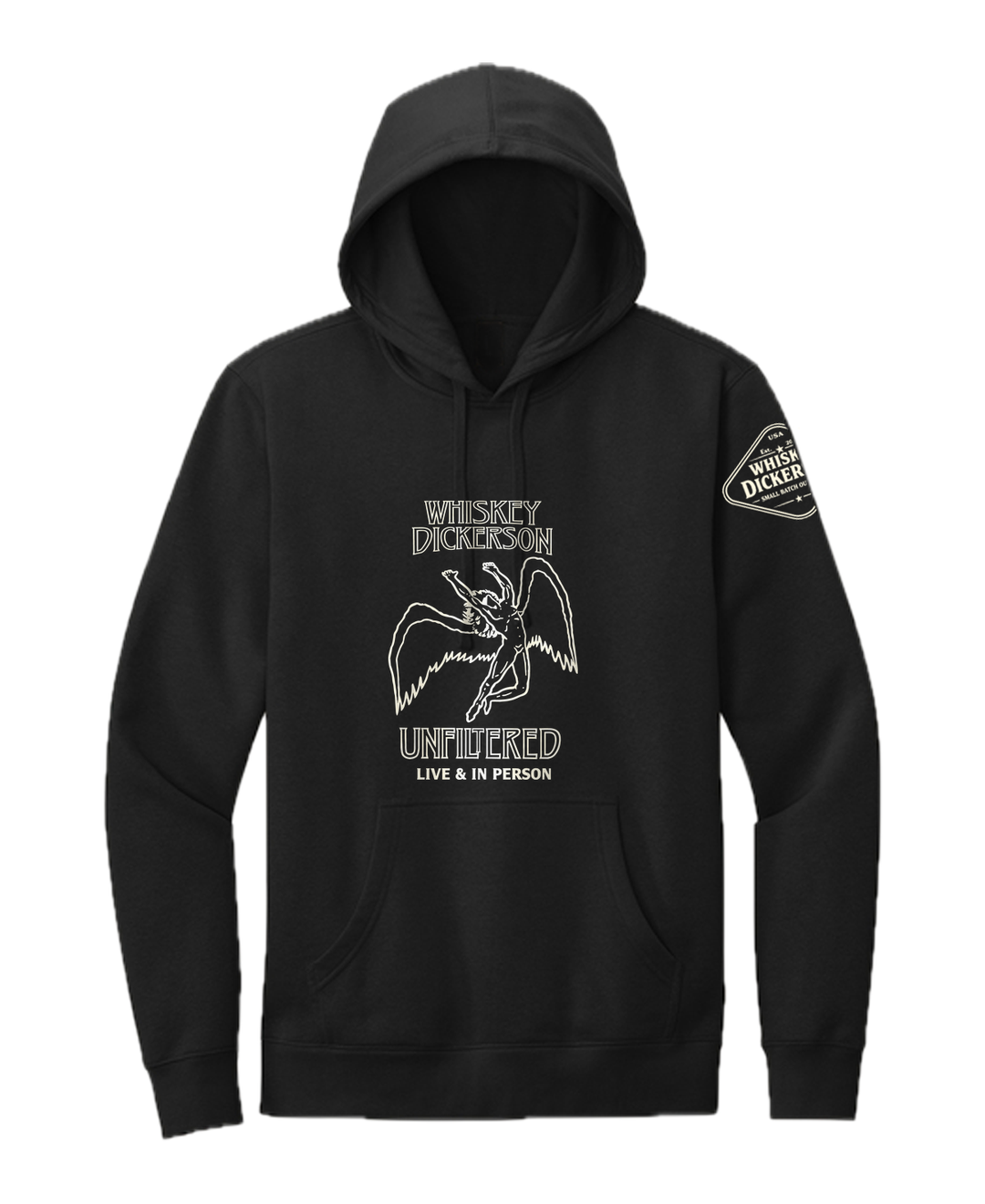 Live & Unfiltered Tailgate Hoodie - Black