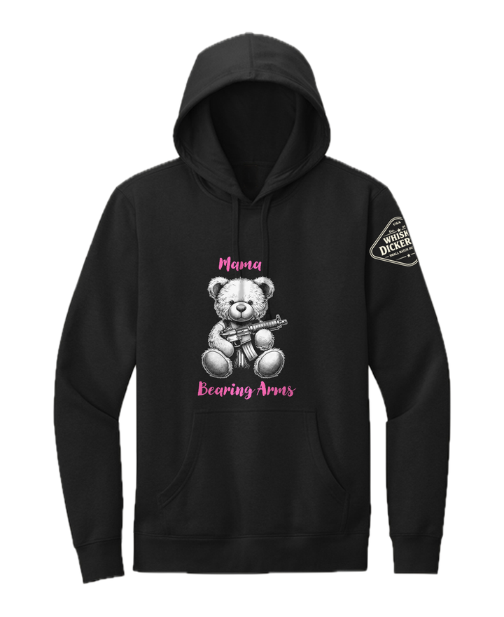 Mama Bear Tailgate Hoodie - Black