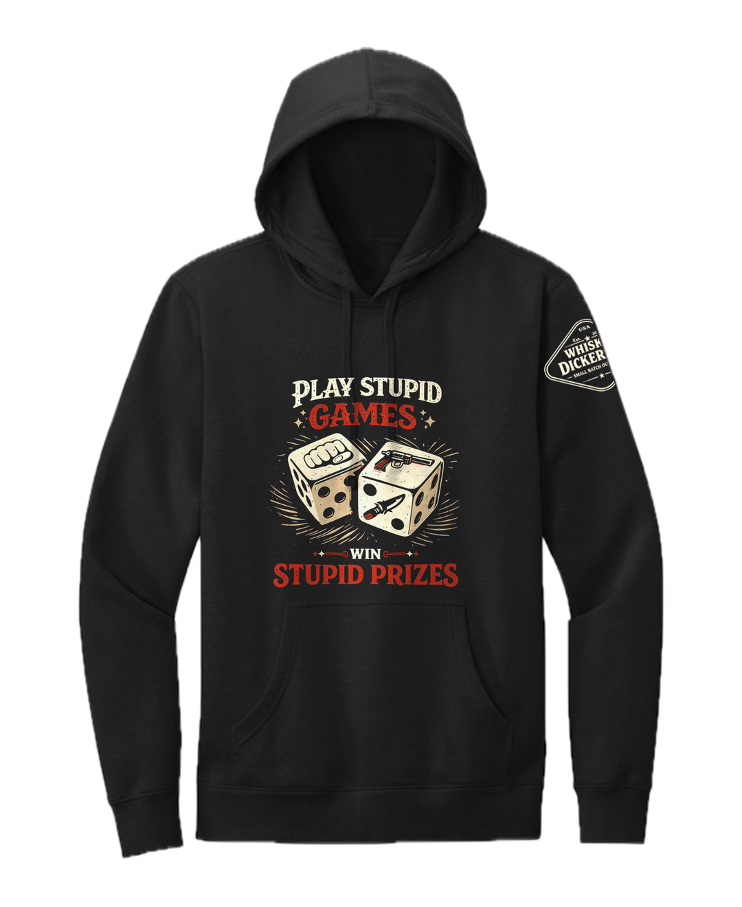Stupid Games Tailgate Hoodie - Black