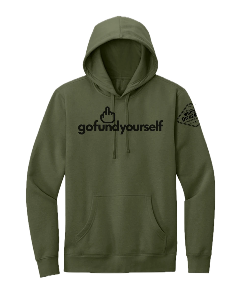 GoFundYourself Hoodie - Whiskey Dickerson