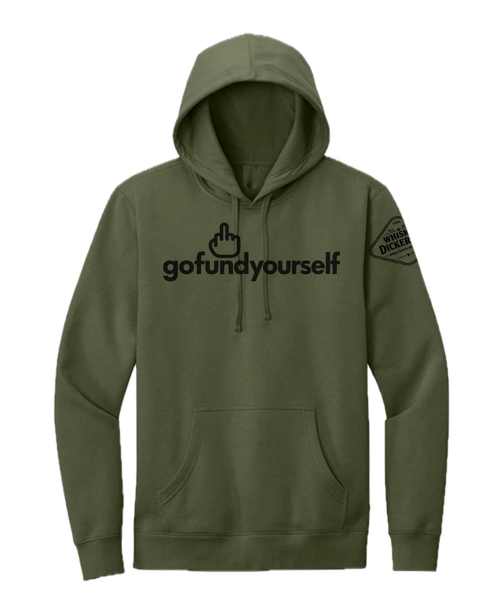 GoFundYourself Hoodie - Whiskey Dickerson