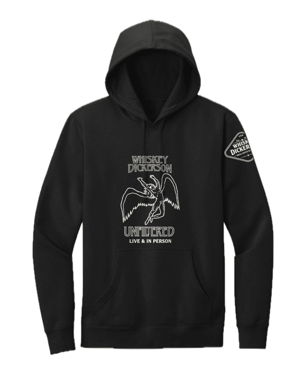 Live & Unfiltered Tailgate Hoodie - Whiskey Dickerson