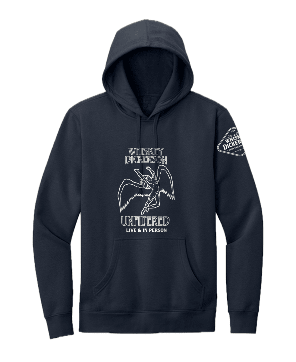 Live & Unfiltered Tailgate Hoodie - Whiskey Dickerson