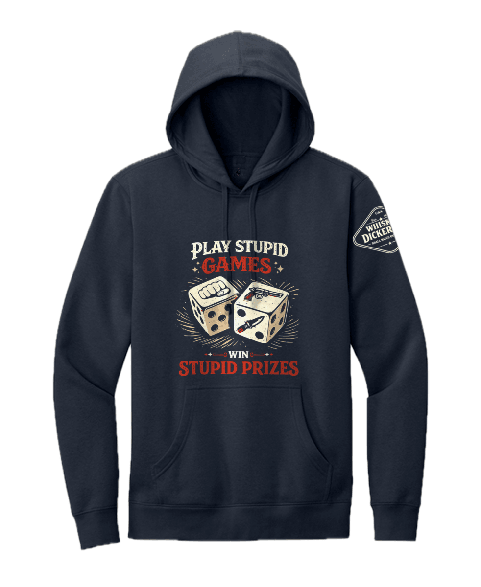 Stupid Games Tailgate Hoodie - Whiskey Dickerson