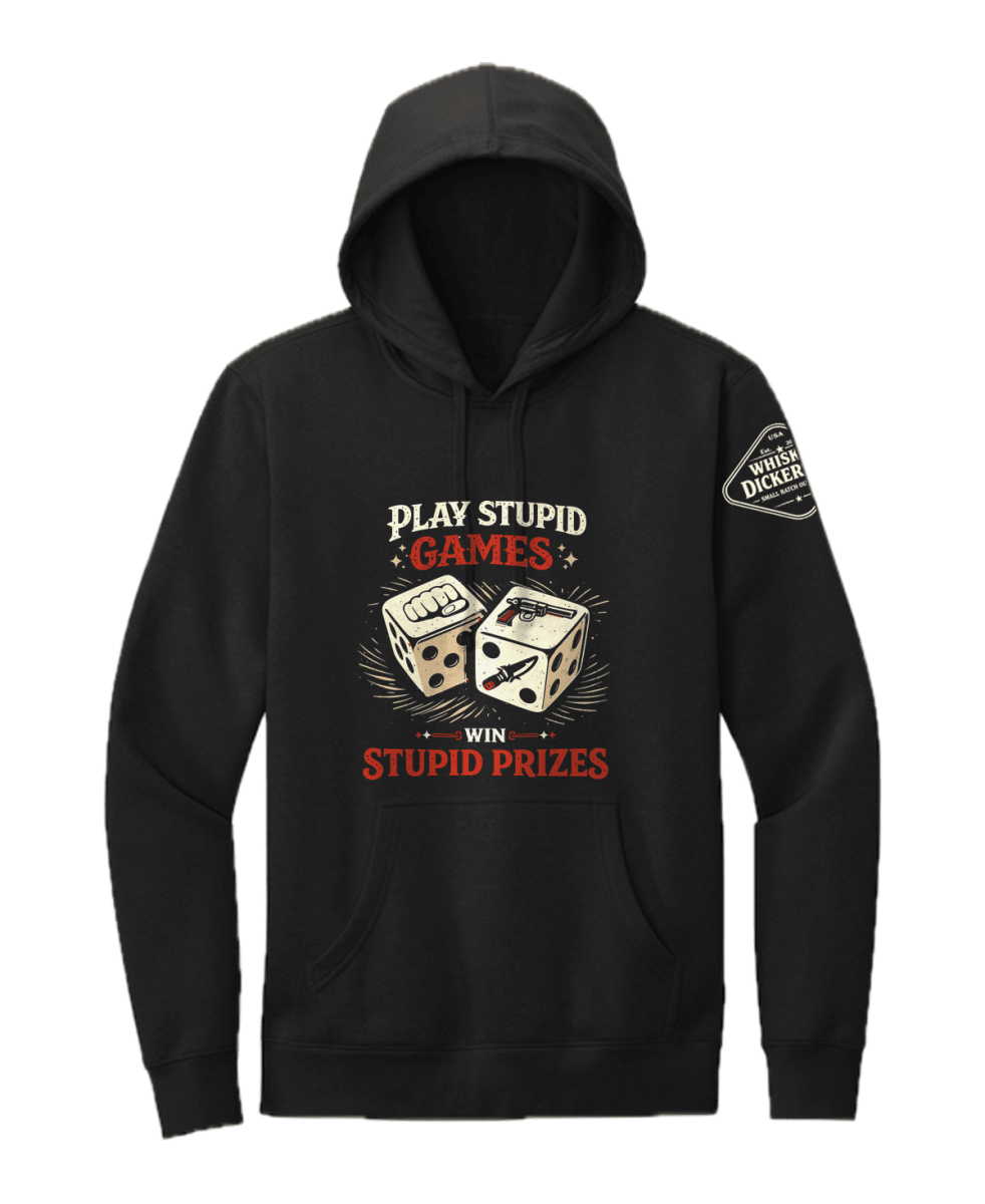 Stupid Games Tailgate Hoodie - Whiskey Dickerson