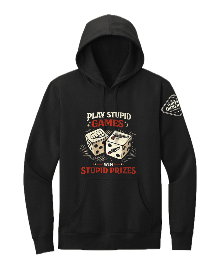 Stupid Games Tailgate Hoodie - Whiskey Dickerson