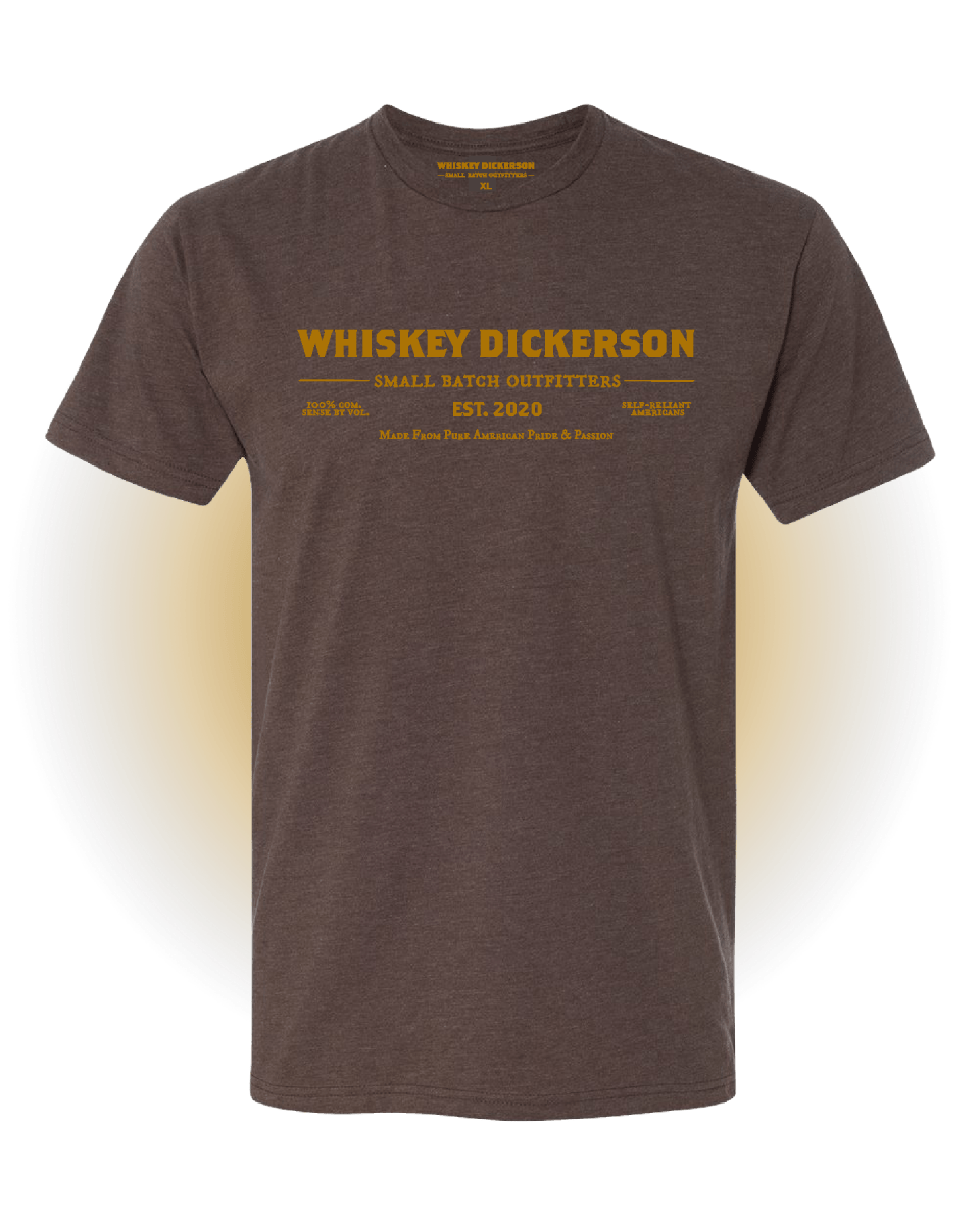 W. Dickerson T-Shirt - Whiskey Dickerson