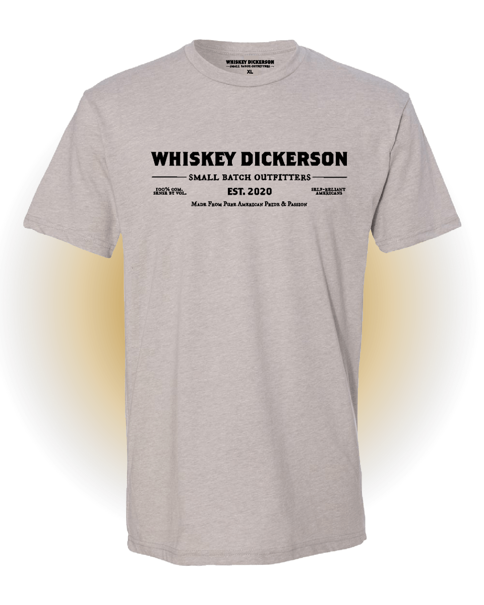 W. Dickerson T-Shirt (Sand) - Whiskey Dickerson