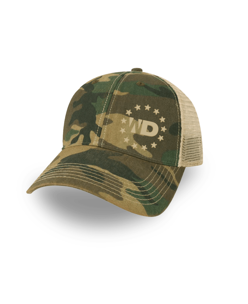 WD Dashboard Trucker Hat - Whiskey Dickerson