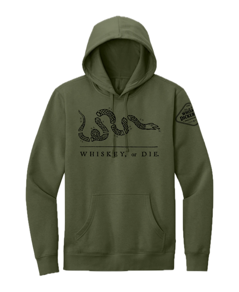 Whiskey or Die Hoodie - Whiskey Dickerson